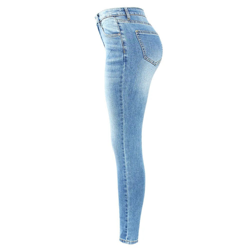 Pencil Jeans Women Ultra Stretchy Skinny Denim Pants Trousers Jeans For Women