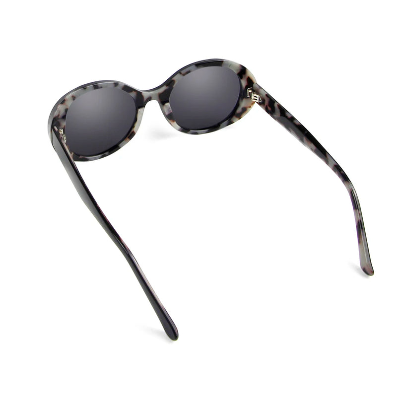 Sided Acetate Sunglasses Oval Sun Glasses For Designer