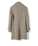 Luxury Australian wool double-sided wool coat men's detachable mulberry silk liner hooded thick coat