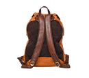 Backpack Men Travel Backpack Retro Leather Paratrooper Bag Imported Tanned