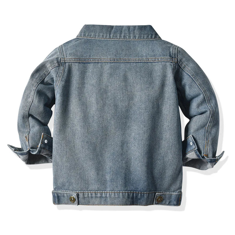Top and Top Infant Unisex Denim Jacket&Coat Casual Outerwear