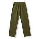 British Casual Pants Men Mid Long Pants Spring Autumn Retro Streetwear Trousers Overalls
