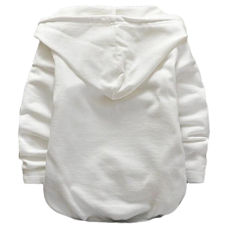 Baby Boys Girls Thin Letter Printed Hoody SweaterShirt Toddler Jacket Coat Children Kids Sport Causal T Shirt Outerwear Clothing