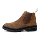 Genuine Leather Ankle Chelsea Boots Men Botas Chelsea Autumn Winter Boot