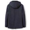 Men Luxury Hooded Parka Winter Slim Fit with Real Mink Fur Lining Casual & Formal Wear