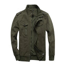Mens Jackets Military Style Army Jackets Clothes Mens Bomber Jeans Jackets Streetwear Cotton