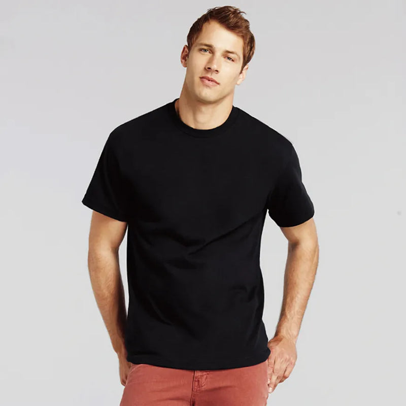 Men's T-Shirt Solid Tops