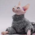 Super Cool Cat Outfits  Autumn Winter Warm Wearing Hairless Cat Apparel Clothing Sphynx Cat Clothes