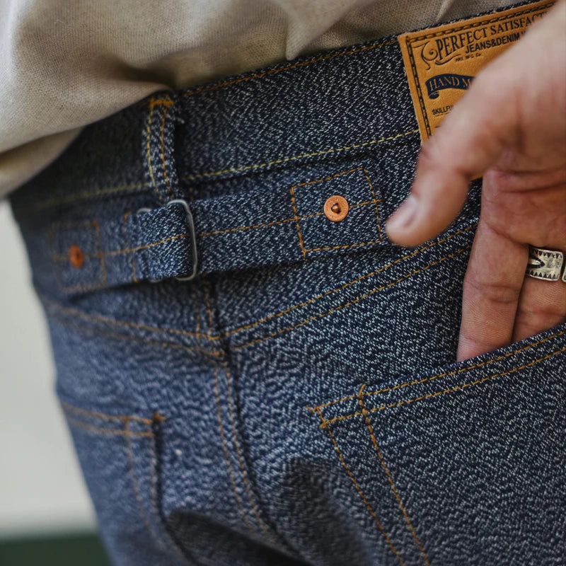 Men Jeans salt and Jeans for Men Selvedge Denim Overalls Jeans Straight Fit