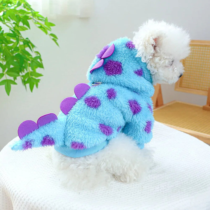 Puppy Sweater Winter Autumn Cartoon Clothes Pet Cute Small Dog Harness Maltese