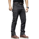 Men's Tactical Elasticity Jeans Casual Breathable Wear-Resistant Long Trousers Male Combat Multi-pocket Military Cargo Pants