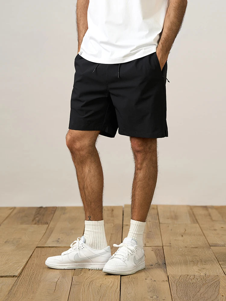 Summer Oversize Shorts Men Elastic Drawstring Shorts