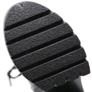 Heeled Boots for Women Platform Moto Boots Crude With High Heel Shoes Strap Black