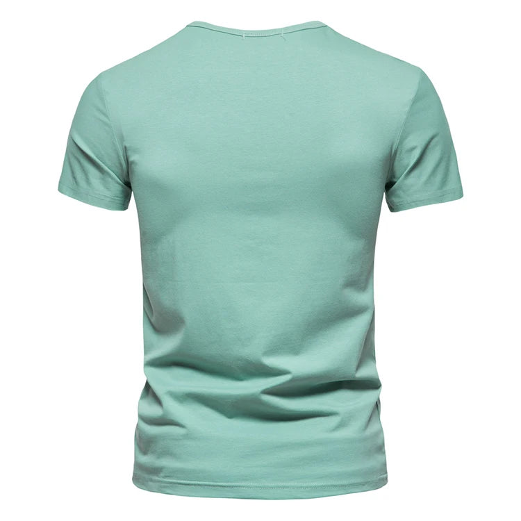 Men's Summer Short Sleeve Casual T-shirts/Male Slim Fit Round collar T-Shirts