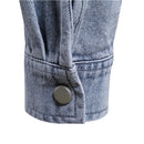 Denim Shirts Men Casual Solid Thick Long Sleeve Shirt for Men Spring  Jeans Male Shirt
