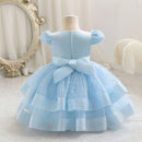 Baby Clothing Princess Girls Party Dresses for Occasion Kids Dress Newborn Girl Clothes Ball Gown