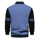 Jacket Men Spring Autumn Baseball Jacket Coat Casual Sleeve Patchwork Jacket Coat Male Outerwear
