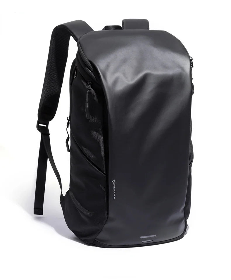 Men's Travel Bag Large Capacity Backpack Black Outdoor Storage