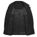 Spring and Autumn Jacket Handsome Men's Windbreaker Coat Thin Lapel Business Casual Dad Suit Top