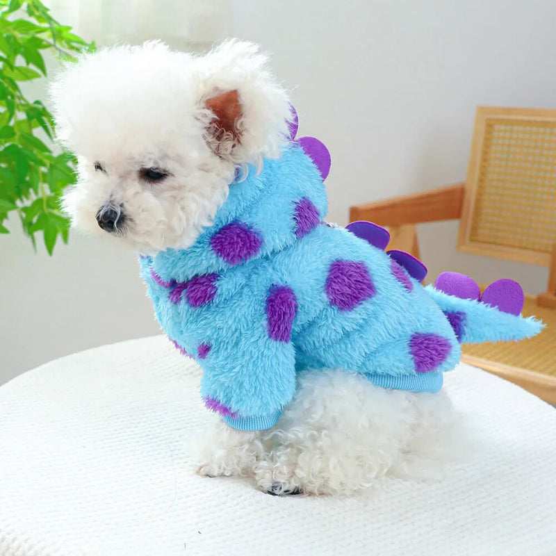 Puppy Sweater Winter Autumn Cartoon Clothes Pet Cute Small Dog Harness Maltese