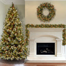 Christmas Decoration Christmas Garland Red Berrys Branches Stylish DIY Wreath Party Decoration