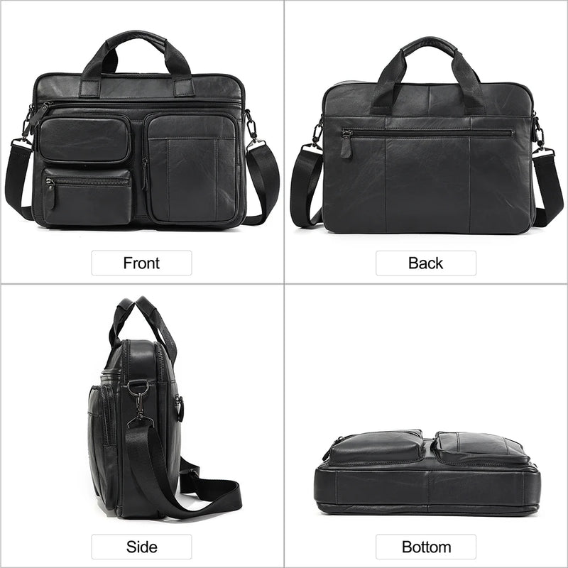 Men's Business Briefcase Laptop Laptop Office Business Messenger Bag Shoulder Bag Handbags