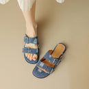 Designer Slippers Ladies Flat With Heels Casual Slippers Women's Summer Slippers