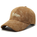 Corduroy Baseball Cap For Men American Street Letter Hip Hop Caps Travel Hats