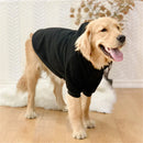 Big Dogs Solid Hoodies Autumn Winter Pet Clothing Hooded Sweatshirt For Dogs Clothes Casual Outwears