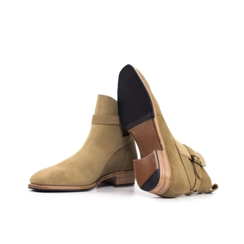 Chelsea Camel Men Boots Shoes Work Velvet Shoe Designer Shoes for Men Original