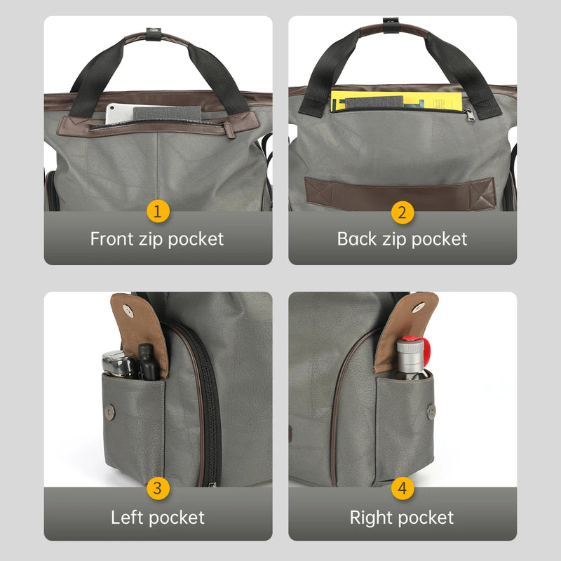 Men Travel Bag Waterproof Handbag For Men Business Briefcase Casual Shoulder Bag Male Document Case Laptop Bag