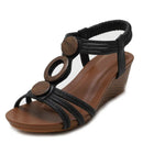 Bohemian Wedge Sandals Women Women Sandals Anti-Slip Roman Shoes Women Casual Sandals Platform Gladiator Shoes