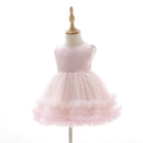 Baby Girl Wedding Dress Tutu Kids Party Birthday Party Flower Toddler Baby Girl Infant Princess Dress