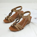 Bohemian Wedge Sandals Women Women Sandals Anti-Slip Roman Shoes Women Casual Sandals Platform Gladiator Shoes