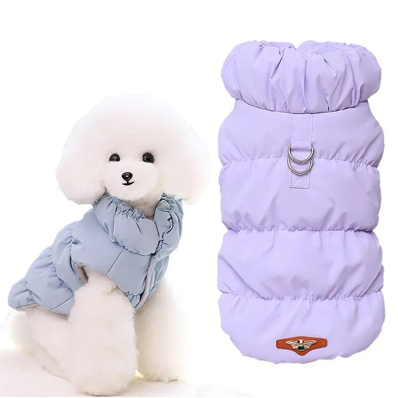 Soft Warm Dog Turtleneck Coat for Small Medium Dog Clothes Puppy Jacket Chihuahua French Bulldog Outfit Poodle Pug Costumes
