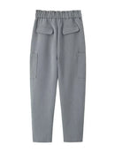 Elegant Loose Casual Pants Women's Solid Female Pants Autumn