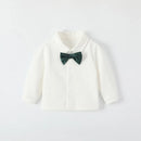 Child Christmas Day for Boys Clothes Outfits Kids Boy Gentleman Sets Winter Velvet Coats Jacket