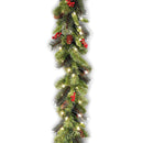 Christmas Decoration Christmas Garland Red Berrys Branches Stylish DIY Wreath Party Decoration
