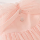 Baby Girls Dresses Glitter Tulle Sleeveless Princess Dress Set with Crown Headband Birthday Party Performance Costumes