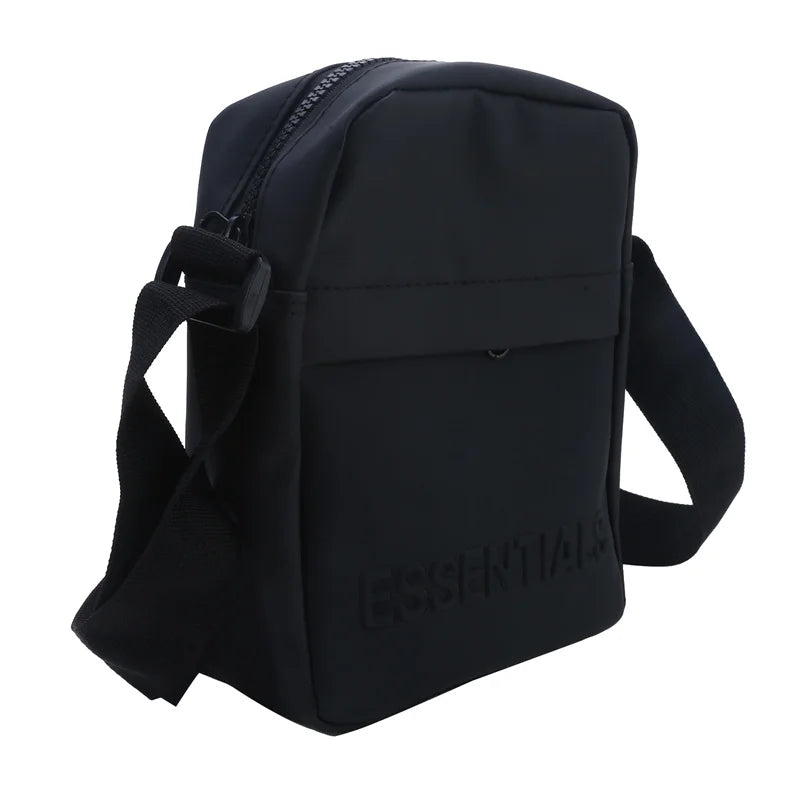 Solid Shoulder Bag Crossbody Bag Multi-function Nylon Cloth Handheld Bag