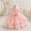 Baby Clothing Princess Girls Party Dresses for Occasion Kids Dress Newborn Girl Clothes Ball Gown