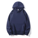 Fleece Thickened Pullover Hoodie Sweater Blank Basic Men's and Women's Solid Coat Sweatshirt Hoodies Men