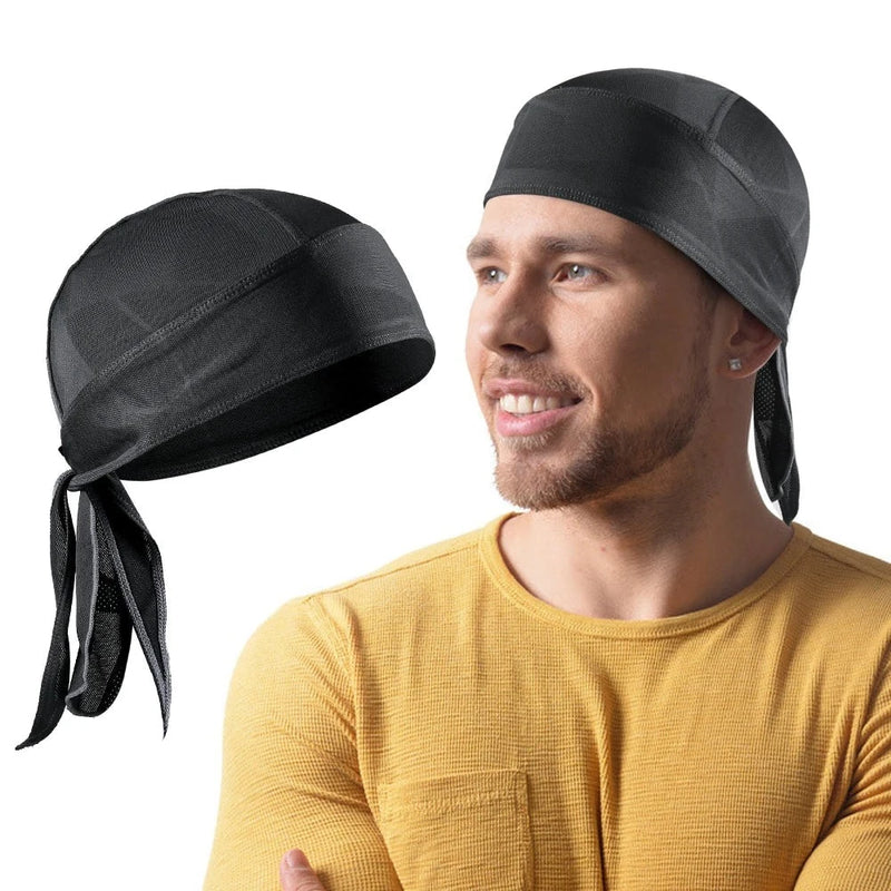 Soft Scarf Sports Beanie Running Cycling Tennis Helmet Liner Hat Bicycle Headband Men Women