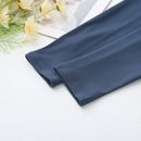 Autumn Winter Striped Stitching Velvet Fabric Thermal Bottoming T-shirt Women's Warm Inner Tops