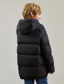 Autumn Winter Children's Down Jacket Boys Thickening White Duck Down Coats Kids Hooded Warm Bread Top Clothes