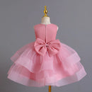 Flower Girl Dress For Wedding Formal Wedding Princess Evening Dresses Children Tulle Bridesmaids Costume