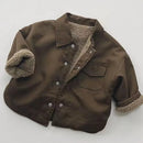 Boy Jackets Fleece Kids Coats Children Outerwear Winter Autumn