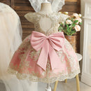 Baby Girls Gowns for Children Party for Princess Birthday Wedding Prom Elegant Formal Dress
