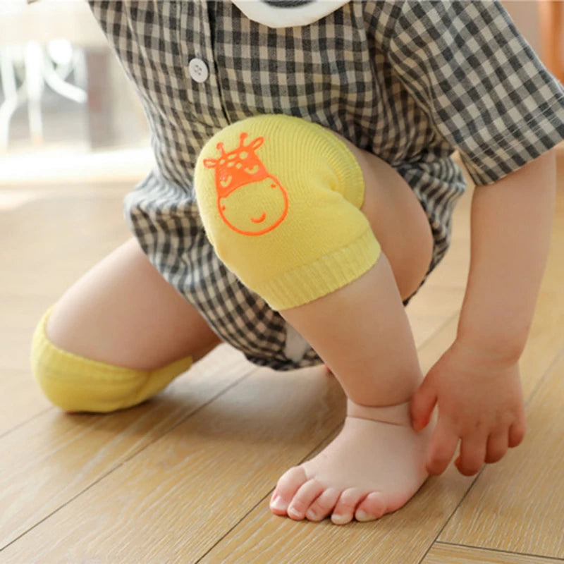 Animals Baby Knee Pads Baby Boys Girls Non Slip Crawling Toddler Elbow Cushion Leg Warmers Baby Knee Protector