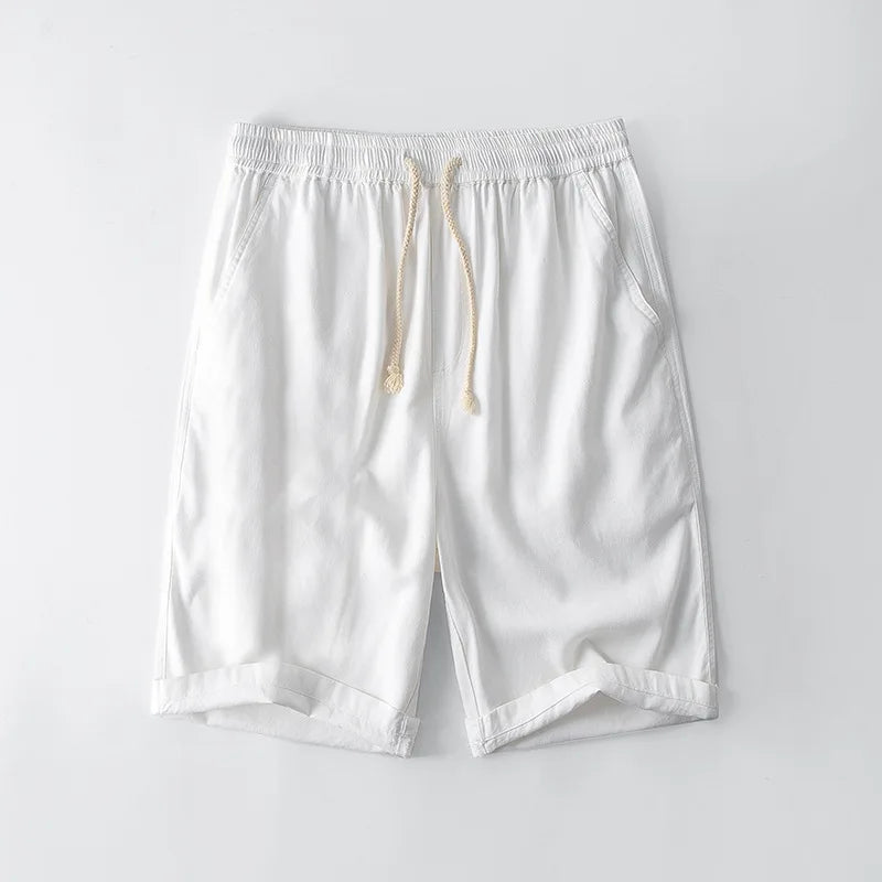 Men Linen Shorts Summer Men Breathable Sport Basketball Shorts For Men Quick Beach Shorts Male Clothing